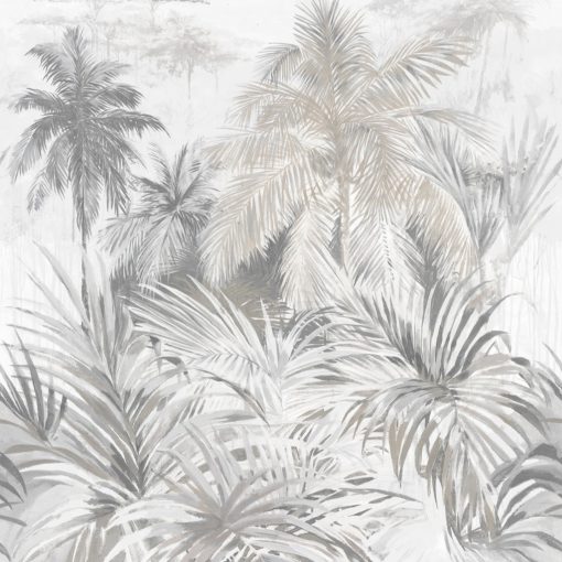 Selva, trópusi mintás tapéta, pálmafás tapéta