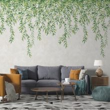 Greenery, növény mintás tapéta