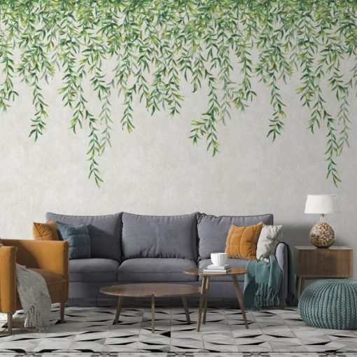 Greenery, növény mintás tapéta