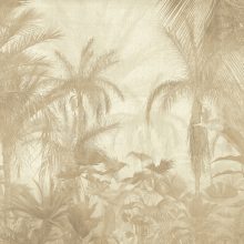 Borneo, pálmafa mintás tapéta