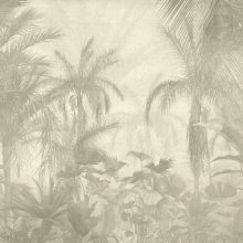 Borneo, pálmafa mintás tapéta