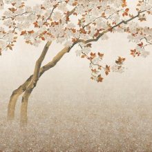 Nana  , fa mintás tapéta, virágos tapéta, japán hangulatú tapéta