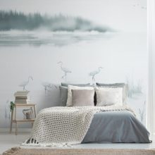 Albufera  Tájkép mintás tapéta, Állatos tapéta