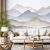 Fog Mountains  Tájkép mintás tapéta