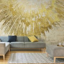 Sahara   Mintás tapéta, Arany tapéta, Bézs tapéta