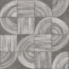 Old Vinyls  Szürke tapéta, Geometriai mintás tapéta