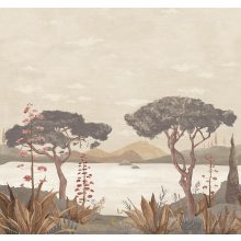 Patacona  tájkép mintás tapéta, fa mintás tapéta, növény mintás tapéta