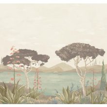 Patacona  tájkép mintás tapéta, fa mintás tapéta, növény mintás tapéta