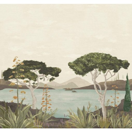 Patacona  tájkép mintás tapéta, fa mintás tapéta, növény mintás tapéta