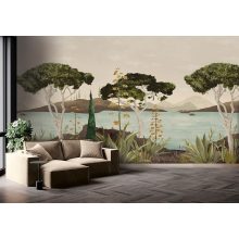 Patacona  tájkép mintás tapéta, fa mintás tapéta, növény mintás tapéta