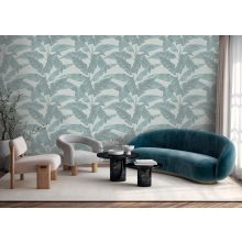 Verdant  levél mintás tapéta, pálmalevél mintás tapéta, növény mintás tapéta