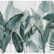 Capo Verde   Pálmaleveles, trópusi mintás tapéta