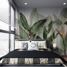 Capo Verde   Pálmaleveles, trópusi mintás tapéta