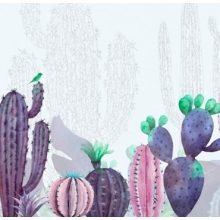 Arizona, mintás tapéta, színes tapéta, kaktusz mintás tapéta