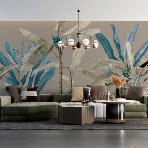 Tropical    Pálmalevél mintás tapéta több színben