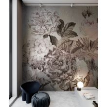 Nivra    Tapéta hatalmas virágokkal