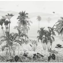 Sumatra      Dzsungel mintás tapéta két színben