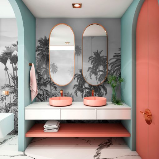 Sumatra      Dzsungel mintás tapéta két színben