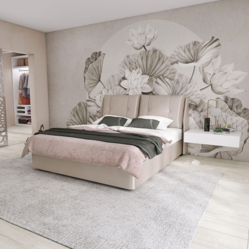 Zenlotus    Gyönyörű növény mintás tapéta