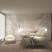 Ophelia     Letisztult fa mintájú tapéta