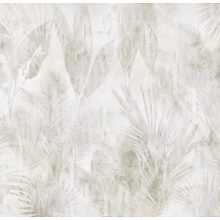 Nueva    Trópusi mintás tapéta szürke színben