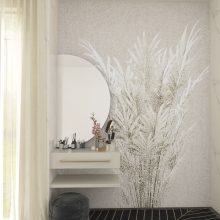 Hedge-Levél mintás tapéta, különleges textúrával