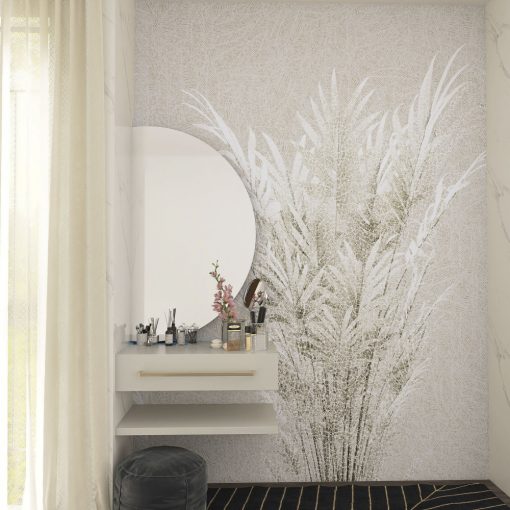 Hedge-Levél mintás tapéta, különleges textúrával