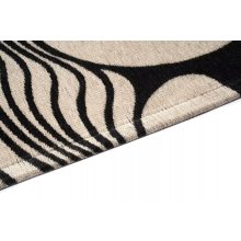 Fekete elegáns szőnyeg