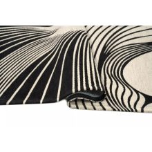 Fekete elegáns szőnyeg