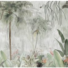 Journey- Dzsungel mintás tapéta elképesztő színekkel