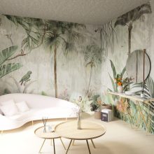 Journey- Dzsungel mintás tapéta elképesztő színekkel