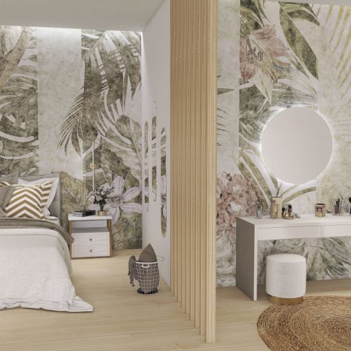 In Bloom-Trópusi virág mintás tapéta