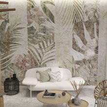 In Bloom-Trópusi virág mintás tapéta