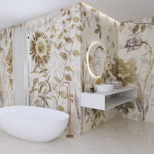 Secret     Tapéta tavaszi virágokkal