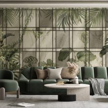 Oxygen     Üvegház mintájú tapéta