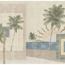 Sahara    Egyedi trópusi mintás tapéta