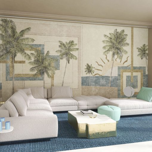 Sahara    Egyedi trópusi mintás tapéta