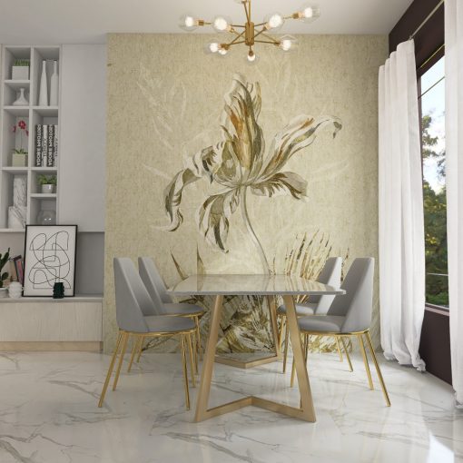 Lonely    Virágmintás tapéta gyönyörű színekben