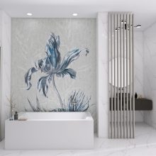 Lonely    Virágmintás tapéta gyönyörű színekben