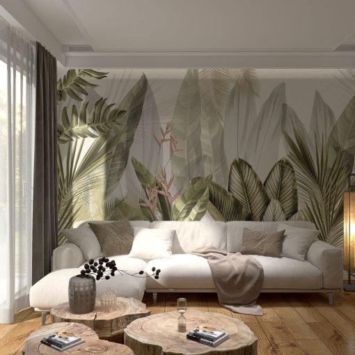Pacifica      Trópusi mintás tapéta két színben