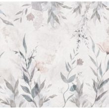 Emotions    Virágmintás tapéta kék és rózsaszín színekkel