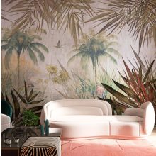 Bora bora- Trópusi mintás design tapéta