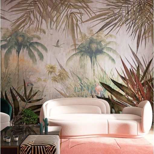 Bora bora- Trópusi mintás design tapéta
