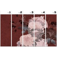 Virgo Virágos tapéta, japán stílusú tapéta