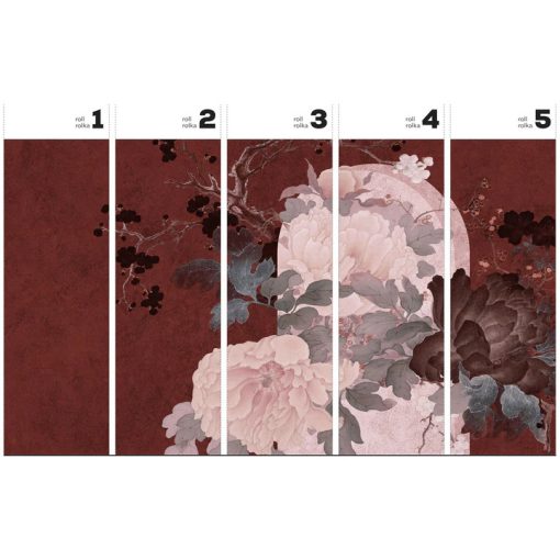 Virgo Virágos tapéta, japán stílusú tapéta