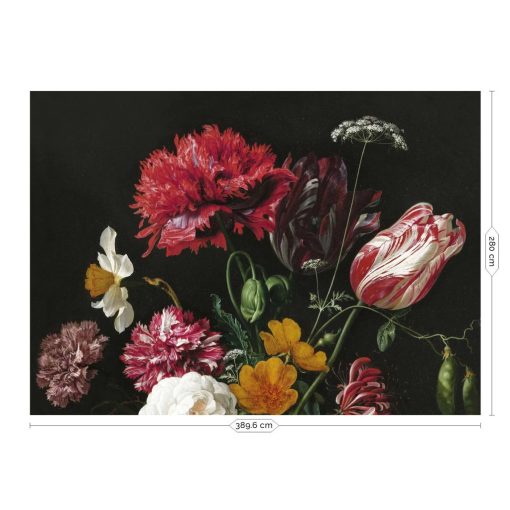 Aranykor virágai-festett virágok, színes virágos tapéta