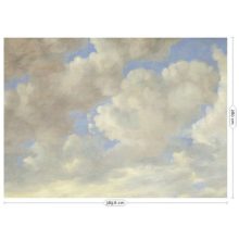 Aranykori felhők-Kék-fehér felhős tapéta