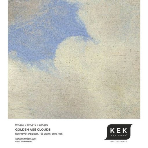 Aranykori felhők-Kék-fehér felhős tapéta