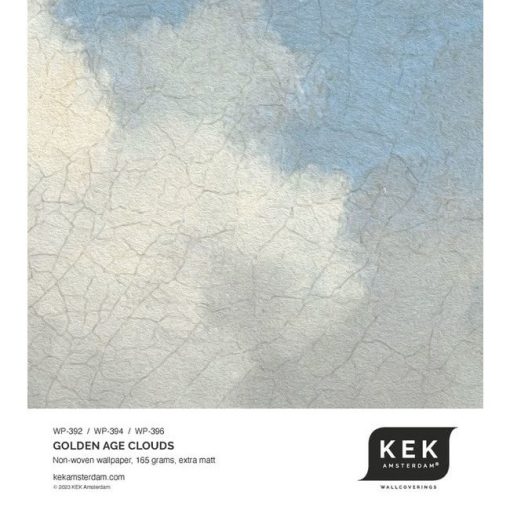 Aranykori felhők- Kék-szürke felhős tapéta