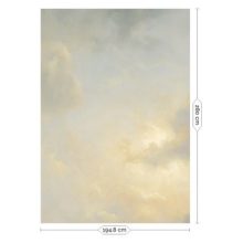 Aranykori felhők- Színes, felhős tapéta